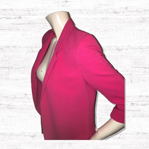 Zara Hot Pink Blazer Jacket, Size XS - Picture 2 of 7